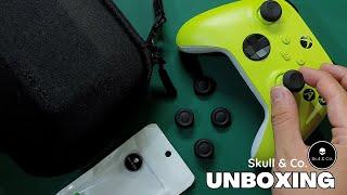 Skull & Co Thumb Grips & Controller Case for Xbox Wireless Controller  ASMR Unboxing