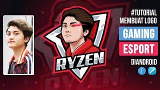 Cara Membuat Mascot Logo Gaming Esport @RyzenGaming49 diAndroid  Part 2 Infinite Design