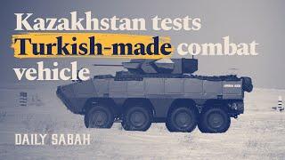 Kazakhstan tests Turkish-made combat vehicle weapon system