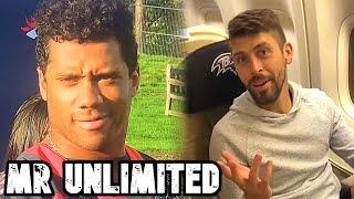 Justin Tucker Clowns Russell Wilson Airplane Workout In Viral Video