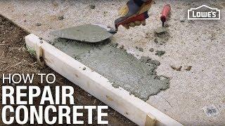 How To Repair Concrete  Pro Tips For Repairing Concrete
