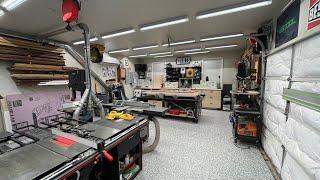 My 3 Car Garage Woodworking Shop In Detail - Woodworking Shop Tour 2021 -  Woodworking Wisdom