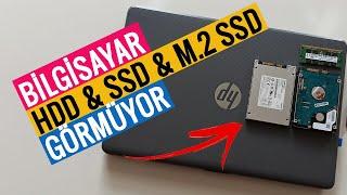 Bilgisayar Harddisk & SSD & M.2 SSD Görmüyor  %100 Kesin Çözüm