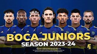 Boca Juniors Facepack Season 202324 - Sider and Cpk - Football Life 2024 and PES 2021