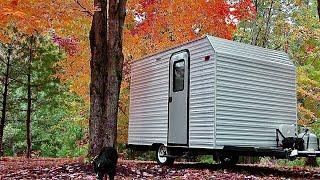 DIY Camper Cost and Weight  installing a fridge and heater