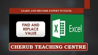 Find and Replace Value in Excel-Tutorial