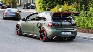 Volkswagen GTI Compilation Wörthersee 2019  Bangs Launch Control Accelerations Sounds ...