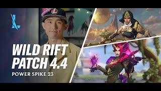 Patch 4.4 Preview  - League of Legends Wild Rift