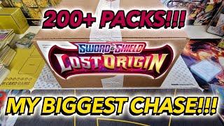 MY BIGGEST CHASE YET  ALT ART CHASE FOR LOST ORIGIN opening 200+ packs