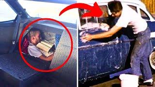 Man Cleaning His Grandads Car HEARS SOMETHING MOVING IS SHOCKED WHEN HE CHECKS INSIDE