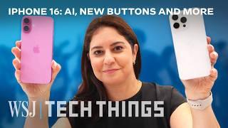 iPhone 16 First Look New Buttons Cameras and Other Features  WSJ