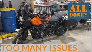 Harley Davidson Pan America Issues and Hard Decisions to make. Detailed Complaints and Fixes