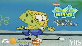 SpongeBob SquarePants Nautical Nonsense VHS United States
