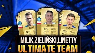 FIFA 18 - ULTIMATE TEAM #02 - BEST TRIO Milik Zieliński Linetty Miki