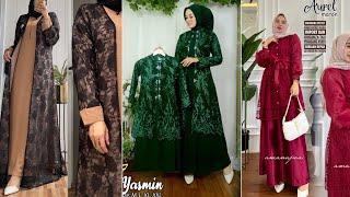 Rekomendasi Baju Brokat Couple Dan Gamis Syari Motif Kekinian Terbaru Cocok Dipakai Lebaran