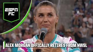 Alex Morgan retires from NWSL 🫶 From the bottom of my heart THANK YOU  SportsCenter