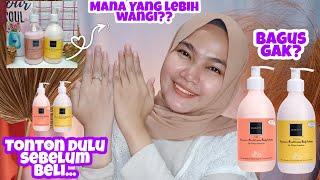 Freshy atau Jolly ? Mana yang lebih wangi ?   Review body lotion scarlett whitening freshy vs Jolly