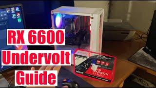 Undervolt your RX 6600 for more FPS - Tutorial