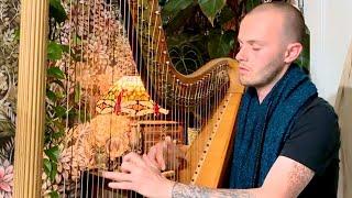 Healing Harp Meditation - Music For Peaceful Tranquility Rest & Relaxation - Victorian Pedal Harp