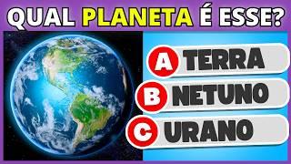 Quanto você sabe sobre o SISTEMA SOLAR?  30 PERGUNTAS conhecimentos astronomia  #buuquiz #quiz