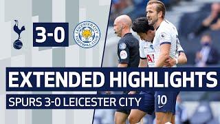 EXTENDED HIGHLIGHTS  Spurs 3-0 Leicester City