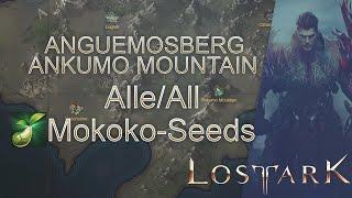 Lost Ark Ankumo Mountain All Mokoko Seeds Locations  Anguemosberg Alle Mokoko Samen Fundorte