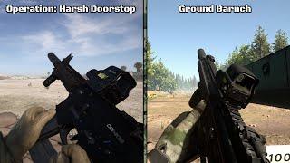 Operation Harsh Doorstop Vs Ground Branch - Weapons Comparison