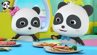 Bayi Kucing  Panda Suka Makan Sayur  Lagu Belajar Sayur  BabyBus Bahasa Indonesia