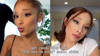 get ready with ariana grande “the boy is mine” music video  r.e.m.beauty