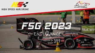 Formula Student Germany 2023  1st Place Endurance  High Speed Karlsruhe