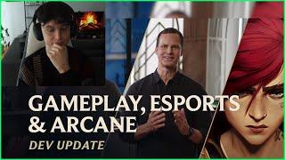 Caedrel Reacts To LoL Dev Update  Gameplay Esports & Arcane