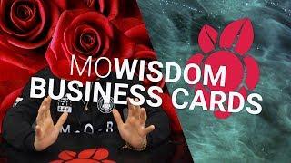 MoWisdom Are business cards dead?