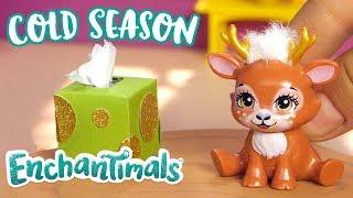 Enchantimals Cold Season  Life In The Deer House Enchantimals Dolls Videos for Kids