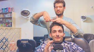 ASMR Real Barbershop Haircut For Sleep ️