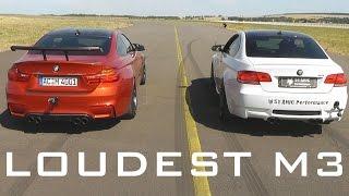 BMW M3 EXTREME LOUD vs. AC Schnitzer M4 vs. AUDI S5 - ACCELERATION Sound Compare