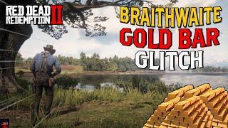 RDR 2 Braithwaite Gold Bar Glitch  Working With Arthur Morgan  2024