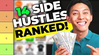 The BEST Side Hustles that will MAKE YOU RICH in 2024 Tier List