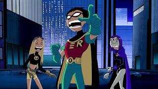 Teen Titans vs Worm Robot - Teen Titans Titans Rising
