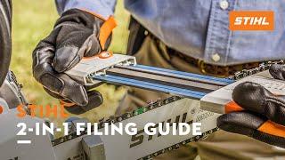 STIHL 2-in-1 Filing Guide  STIHL Tutorial