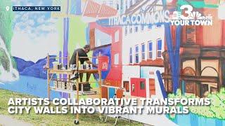 Artists celebrate local stories and community spirit with Ithaca Murals