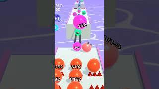 Satisfying Mobile Games 2023 - Ball Run 2048 All Levels Gameplay Walkthrough Android ios max 4096B