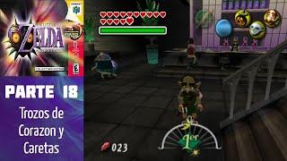The Legend of Zelda Majoras Mask N64Español100% - Parte 18 Caretas y Trozos de Corazon