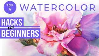 Best watercolor tips every beginner MUST know  watercolor technique  watercolor washes tutorial