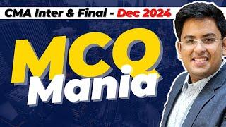 CMA Exams - Dec 2024  MCQ Mania for Inter & Final Students  Gourav Kabra #cma #cmainter #cmafinals