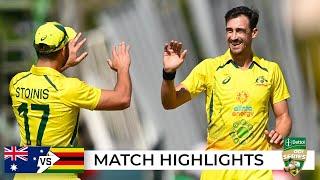 Starc leads line Smith cashes in as Aussies claim series  Australia v Zimbabwe 2022