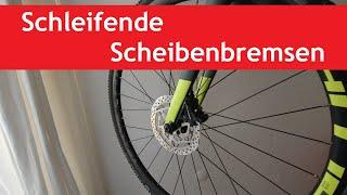 Schleifende Scheibenbremse einfach einstellen - Fahrrad Bremsscheibe schnell zentriert