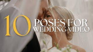 10 Easy Wedding Day Poses For Beautiful Wedding Films - Wedding Videography Tips