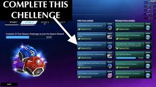 How to complete the psyonix scheduled tournament challenge in rocket league season 2UPDATED VIDEO