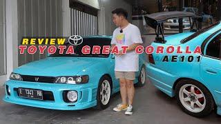 MODIFIKASI Toyota Great Corolla AE101 FINISH  Dengan Gaya Street Racing warna Style Formula Drift