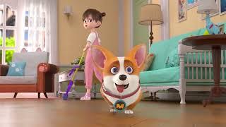 MOCO DOG and YUMMY funny cartoon episode 1 @Anime Crush#cartoon#animated